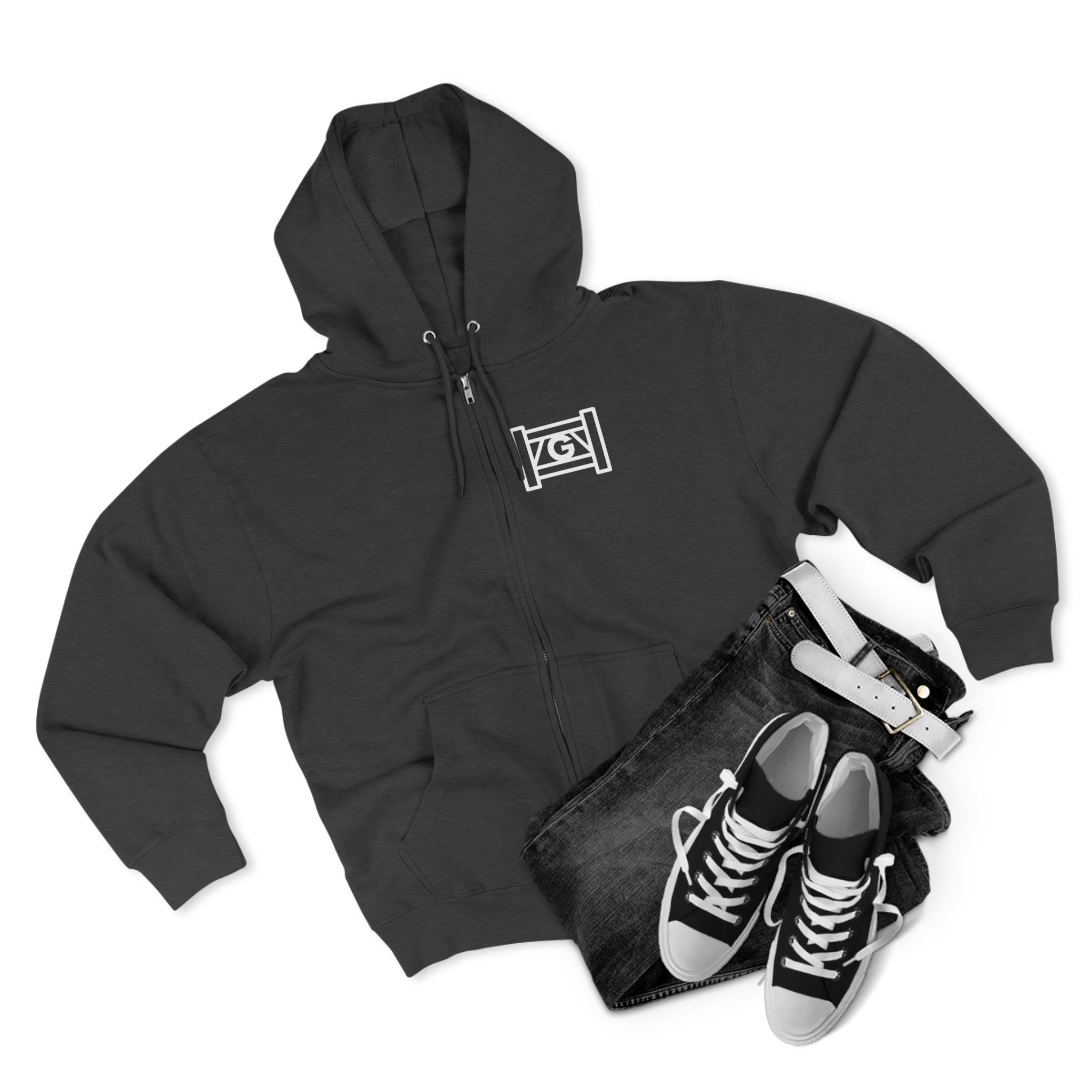 GH Unisex Zip Hoodie - Image 3